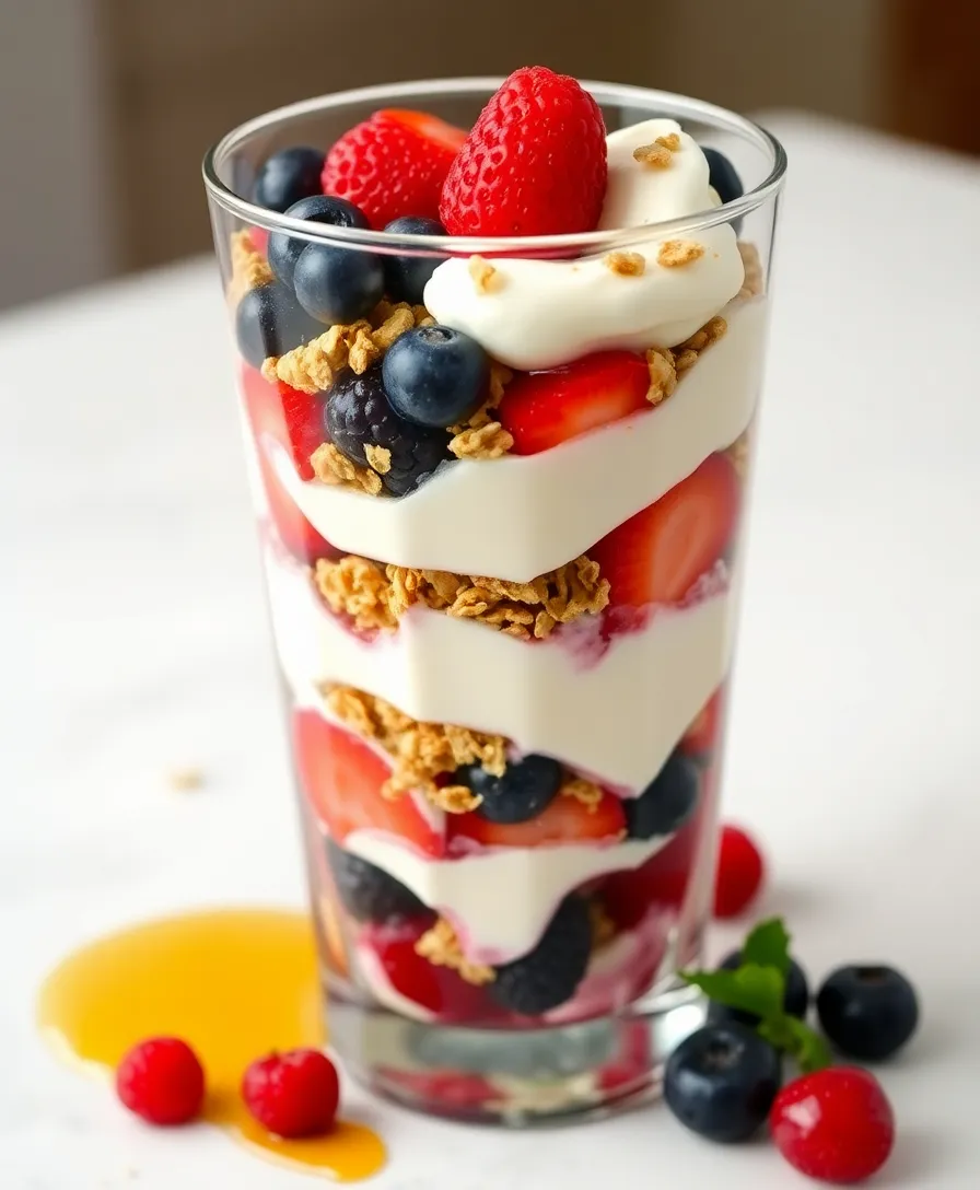 10 Healthy Meals You Can Make in 15 Minutes (Your Taste Buds Will Thank You!) - 7. Greek Yogurt Parfait